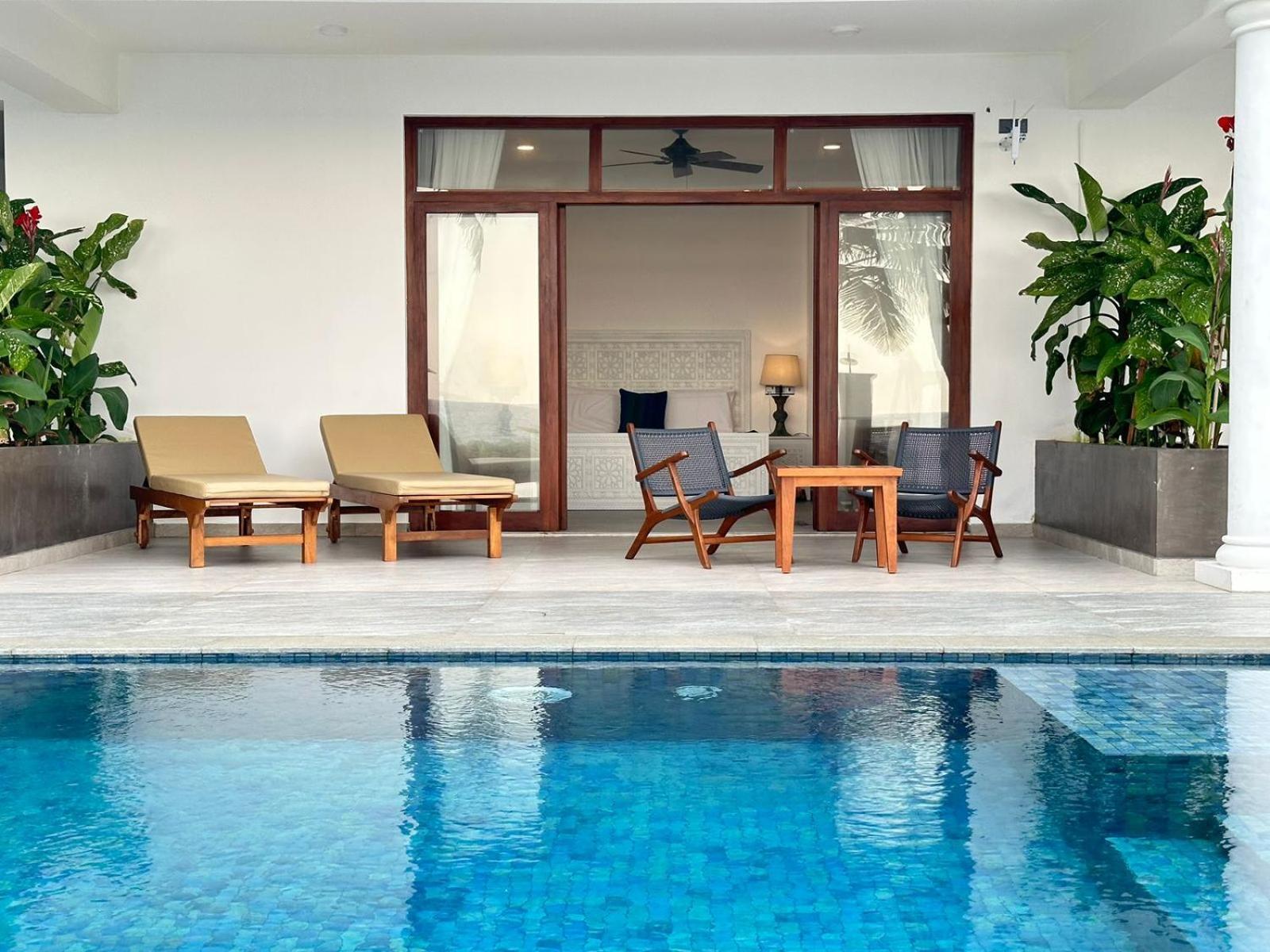 Sea Star Boutique Hotel Hikkaduwa Bagian luar foto