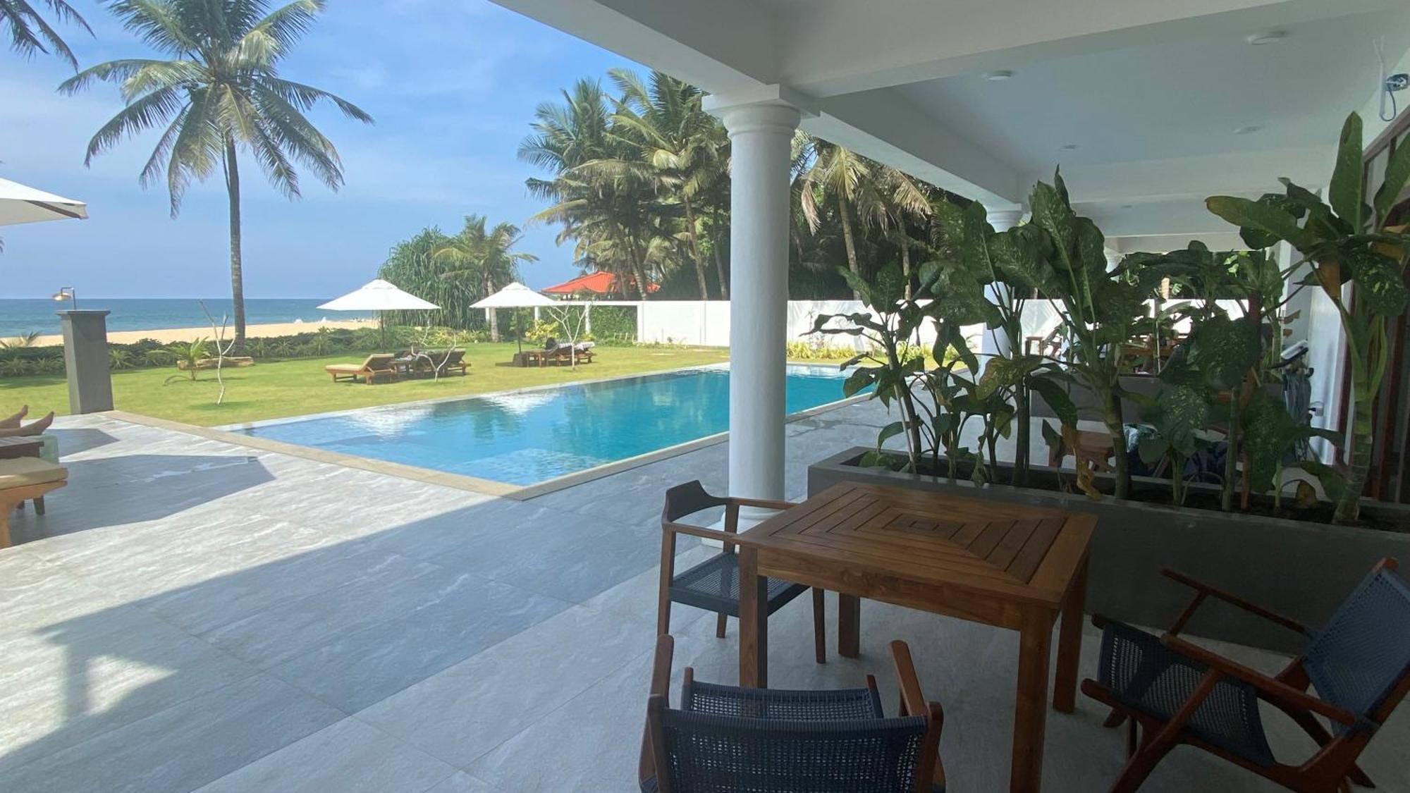 Sea Star Boutique Hotel Hikkaduwa Bagian luar foto